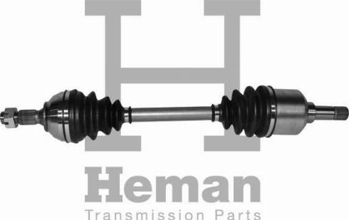 HEMAN TD90810 - Приводной вал autospares.lv