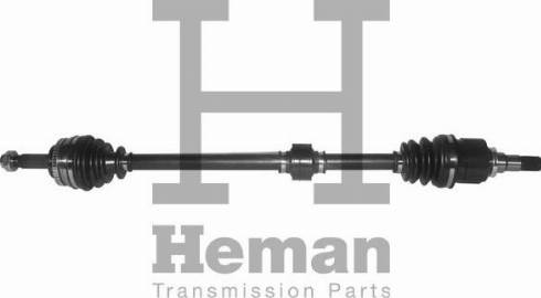 HEMAN TD93680 - Приводной вал autospares.lv