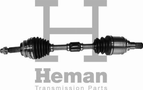 HEMAN TD93840 - Приводной вал autospares.lv