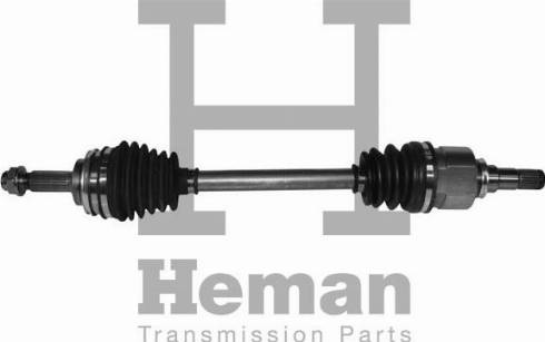 HEMAN TD93880 - Приводной вал autospares.lv