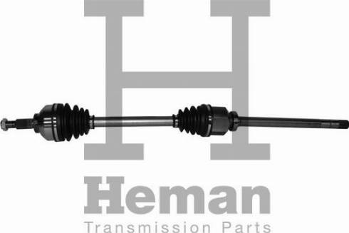 HEMAN TD92550 - Приводной вал autospares.lv