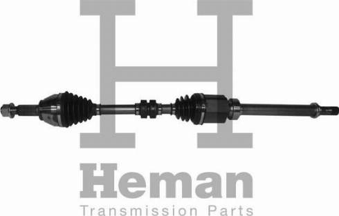 HEMAN TD89850 - Приводной вал autospares.lv