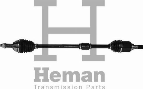 HEMAN TD89740 - Приводной вал autospares.lv