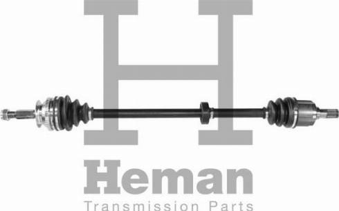 HEMAN TD84980 - Приводной вал autospares.lv