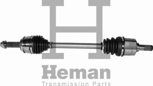 HEMAN TD85670 - Приводной вал autospares.lv