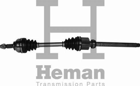 HEMAN TD80990 - Приводной вал autospares.lv