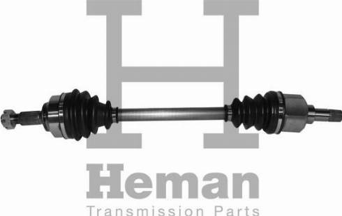 HEMAN TD80670 - Приводной вал autospares.lv