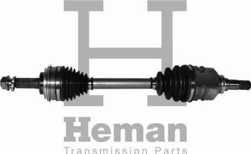 HEMAN TD80020 - Приводной вал autospares.lv