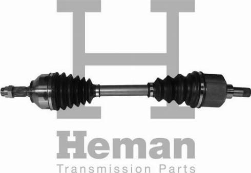 HEMAN TD80840 - Приводной вал autospares.lv