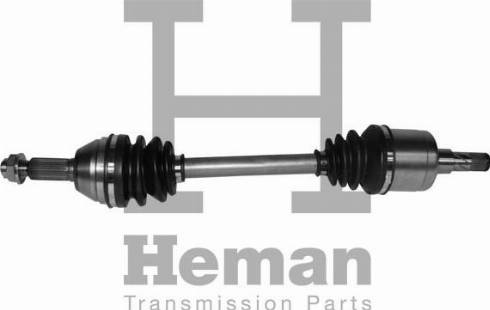 HEMAN TD81400 - Приводной вал autospares.lv