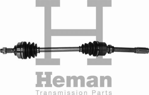 HEMAN TD81040 - Приводной вал autospares.lv