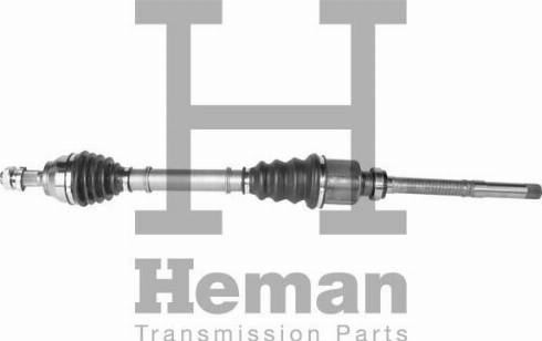 HEMAN TD81080 - Приводной вал autospares.lv