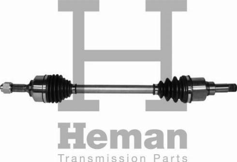 HEMAN TD81100 - Приводной вал autospares.lv