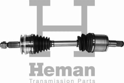 HEMAN TD88640 - Приводной вал autospares.lv