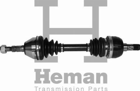 HEMAN TD83670 - Приводной вал autospares.lv