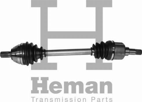 HEMAN TD83260 - Приводной вал autospares.lv