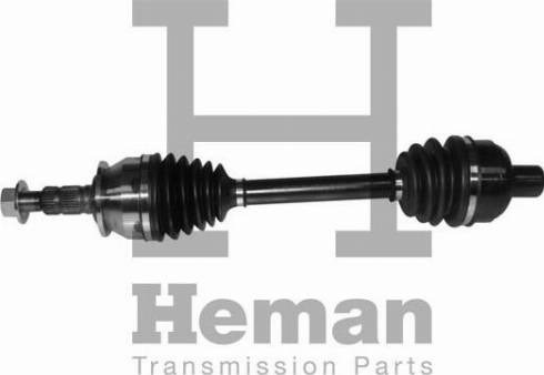 HEMAN TD83760 - Приводной вал autospares.lv