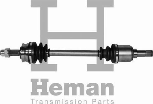 HEMAN TD82610 - Приводной вал autospares.lv