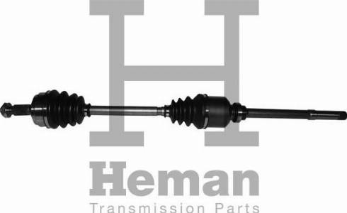 HEMAN TD74830 - Приводной вал autospares.lv