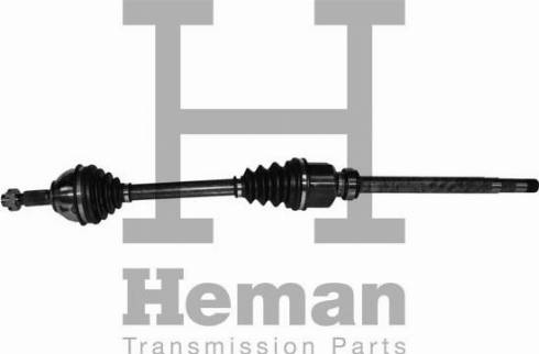 HEMAN TD75050 - Приводной вал autospares.lv