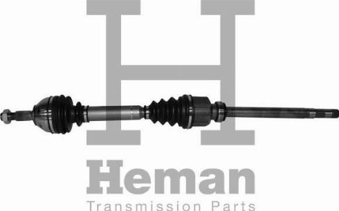 HEMAN TD75160 - Приводной вал autospares.lv