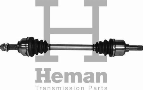 HEMAN TD75100 - Приводной вал autospares.lv