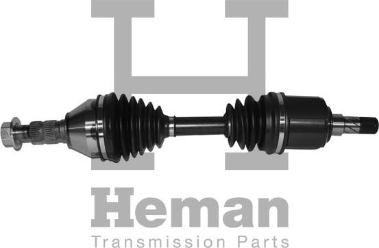 HEMAN TD75820 - Приводной вал autospares.lv