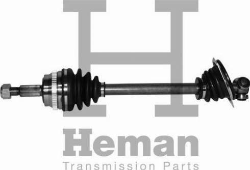 HEMAN TD76520 - Приводной вал autospares.lv