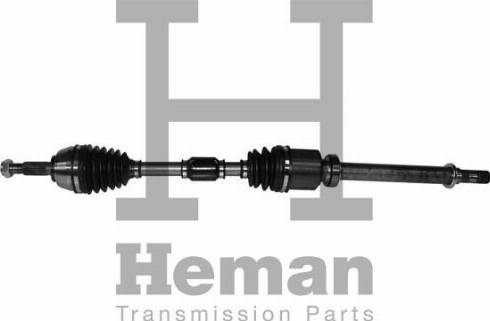 HEMAN TD76010 - Приводной вал autospares.lv