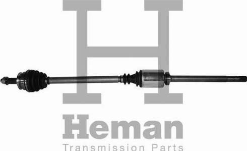 HEMAN TD76070 - Приводной вал autospares.lv