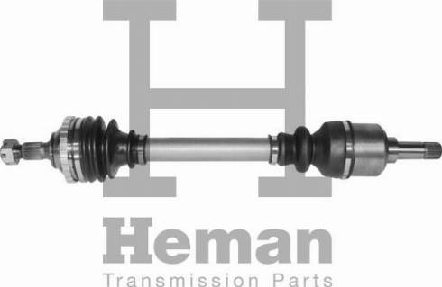 HEMAN TD76340 - Приводной вал autospares.lv