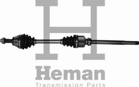 HEMAN TD76380 - Приводной вал autospares.lv