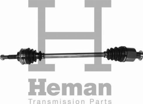 HEMAN TD76700 - Приводной вал autospares.lv