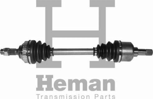 HEMAN TD70990 - Приводной вал autospares.lv