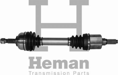 HEMAN TD70970 - Приводной вал autospares.lv