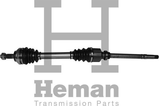 HEMAN TD70460 - Приводной вал autospares.lv