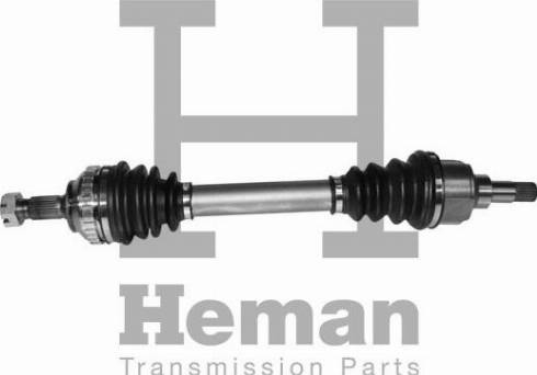 HEMAN TD70480 - Приводной вал autospares.lv