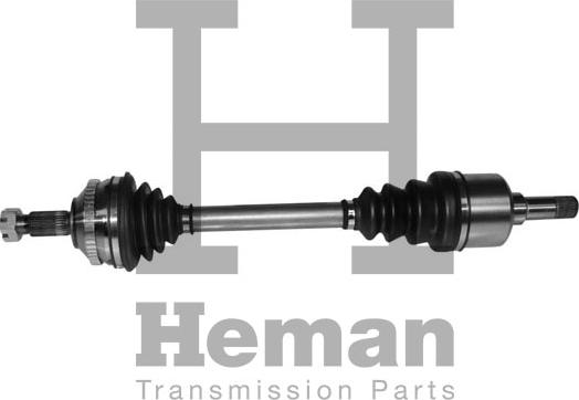 HEMAN TD70430 - Приводной вал autospares.lv