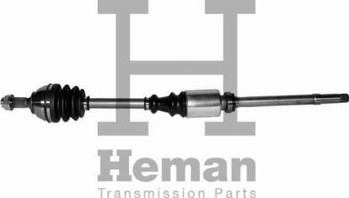 HEMAN TD70520 - Приводной вал autospares.lv