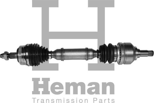 HEMAN TD71430 - Приводной вал autospares.lv