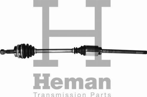 HEMAN TD71590 - Приводной вал autospares.lv