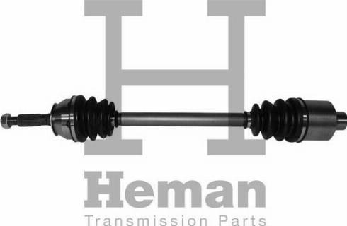 HEMAN TD71550 - Приводной вал autospares.lv