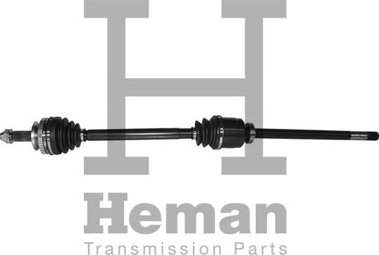 HEMAN TD71530 - Приводной вал autospares.lv