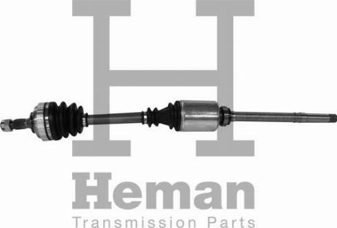 HEMAN TD71670 - Приводной вал autospares.lv