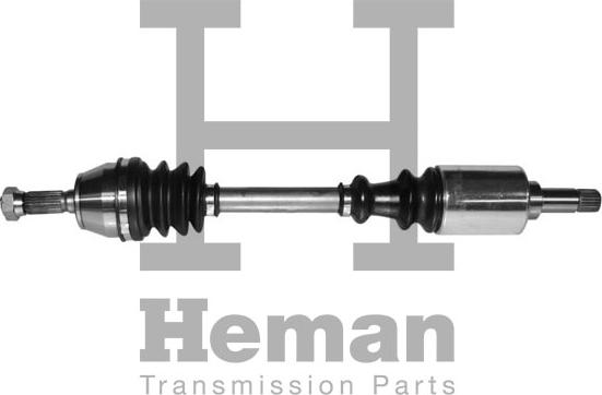 HEMAN TD71760 - Приводной вал autospares.lv