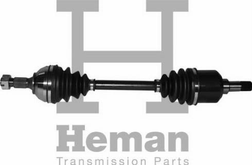 HEMAN TD71700 - Приводной вал autospares.lv