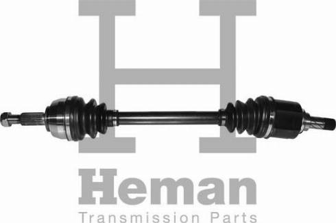 HEMAN TD72910 - Приводной вал autospares.lv