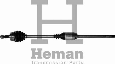 HEMAN TD72610 - Приводной вал autospares.lv