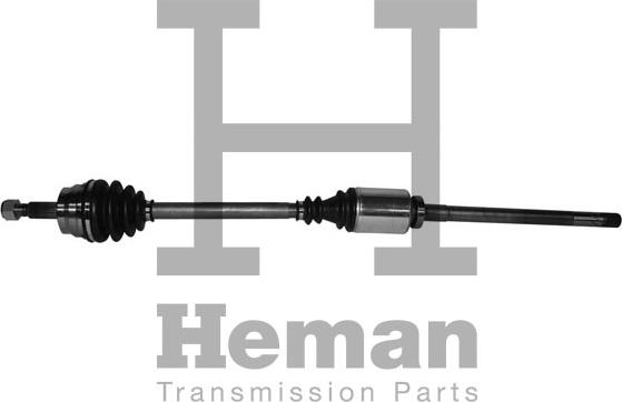 HEMAN TD72680 - Приводной вал autospares.lv