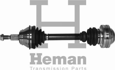 HEMAN TD77550 - Приводной вал autospares.lv